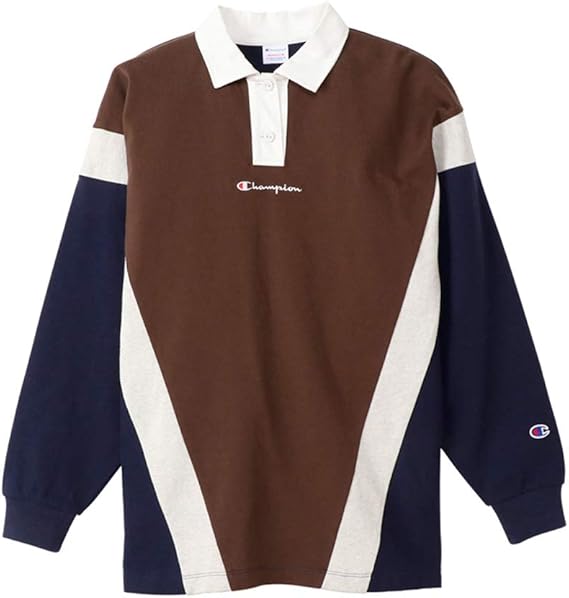 Amazon チャンピオン ラガーシャツ レディース 上 Champion ラガーシャツ カジュアル 長袖 Cws410 Tシャツ カットソー 通販