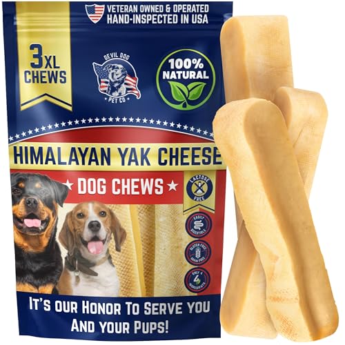 Devil Dog Pet Co Yak Chews XL 3 Pack