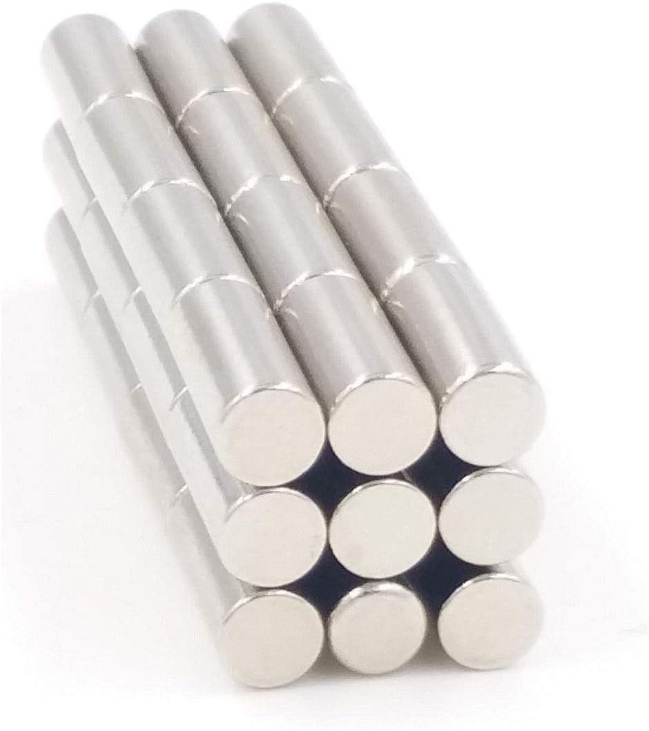 Ctghgyiki 20pcs 4mmx10mm N35 Super Strong Craft Permanet Powerful Rare Earth Ndfeb Neodymium Magnets Neodymium Magnet