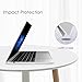 Fintie Case for MacBook Air 13 Inch - Fits Previous Generations A1466 / A1369 (Not Fit MacBook Air 13 with Touch ID A2337 (M1) / A2179 / A1932), Slim Snap On Hard Shell Protective Cover, Crystal Clear