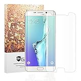 FIYI Galaxy S6 Edge Screen Protector Tempered Glass, 9H Hardness, Case Friendly, Easy Installation, HD,3D Curved, 98% Coverage, Screen Protector Film for Samsung Glaxy S6 (Clear)