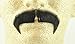 Winchester Mustache BLACK - Spirit Gum Included - no. 2028 - REALISTIC! 100% Human Hair - Perfect For Theater - Reusable!