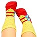 Lystaii 12 Pairs Anti-slip Soft Cotton Baby Kid Socks for 1-3/12-36 Months Years Baby 3.5''-4.7'' Cute Cartoon Boys Girls Toddler Socks Random Color Non-Skid Knit Infants Socks