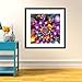 5D DIY Diamond Painting, Staron Full Drill Diamond Embroidery Rhinestone Painting Cross Stitch Kit Wall Art Decor 5D Diamond Painting by Number Kits Home Decor, Mandala (Flowers❤️)