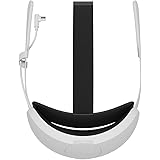 Quest 2 Elite Strap with Battery for Enhanced Comfort and Playtime in VR, black