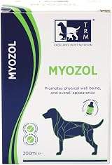 TRM Pet Myozol 200ml Dog Supplement Rice Bran Oil Physical Wellbeing Appearance view 2