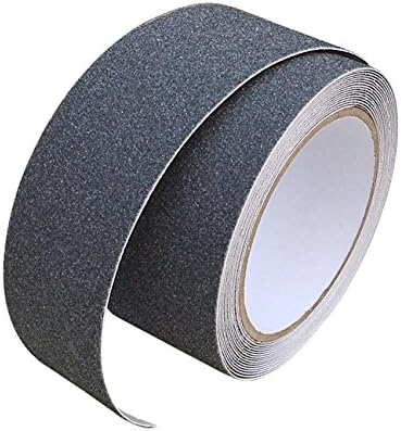 Lilaike Grey Anti Slip Tape 2 Inch by 16.7 Foot Non Slip Tape for Hardwood Floors 80 Grit with Strong Adhesive