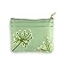 Zip Wallet - Embroidered Dandelion (Deep Sea - Bronze)