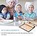 YORLFE Silicone Baking Mat Set, 2 Pack Non-Stick Silicon Liner for Bake Pans & Rolling with Measurements, Heat Resistant Cookie Sheets for Macaroon/Pastry, 16