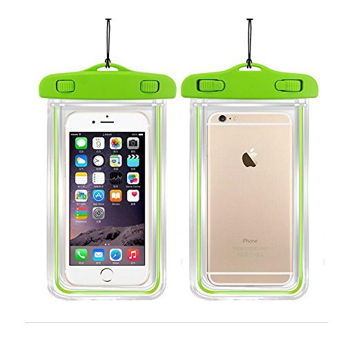 [3Pack]Waterproof Case Universal CellPhone Dry Bag Pouch CaseHQ for Apple iPhone 8,8plus,7,7plus,6s, 6, 6S Plus, SE, 5S, Samsung Galaxy s8 s8Plus S7, S6 Note 7 5, HTC LG Sony Nokia up to 5.8" diagonal - Thumbnail 2