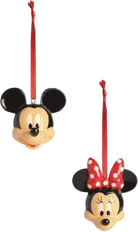 Decorazioni Natalizie Disney Fai Da Te.Primark Disney Mickey E Minnie Confezione Da 2 Palle Di Natale Decorazioni Amazon It Casa E Cucina