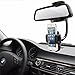 Seekfull Universal 360 Degree Car Auto Rearview Mirror Mount Cell Phone Holder Bracket Stands For Samsung For iPhone Mobile Phone GPS