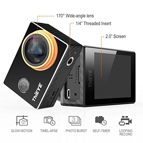ThiEYE-Original-V5s-4K-Wifi-Sports-Action-Camera-with-Replaceable-Filters-Big-Lens-360-12MP-Photo-Rotation-197FT-Waterproof-1080p-HD-Video-Cam