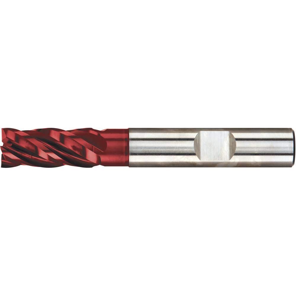 Gühring 9037050200000 "RF 40" DIN 844-K PM Ratio End Mill, Silver/Red, 20.0 mm