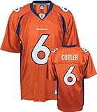 Jay Cutler Jersey: Reebok Orange Replica #6 Denver Broncos Jersey