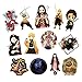 50PCS Anime Janpan Demon Slayer: Kimetsu no Yaiba Stickers Laptop Sticker Computer Bedroom Wardrobe Car Skateboard Motorcycle Bicycle Mobile Phone Luggage Guitar DIY Decal (Demon Slayer)