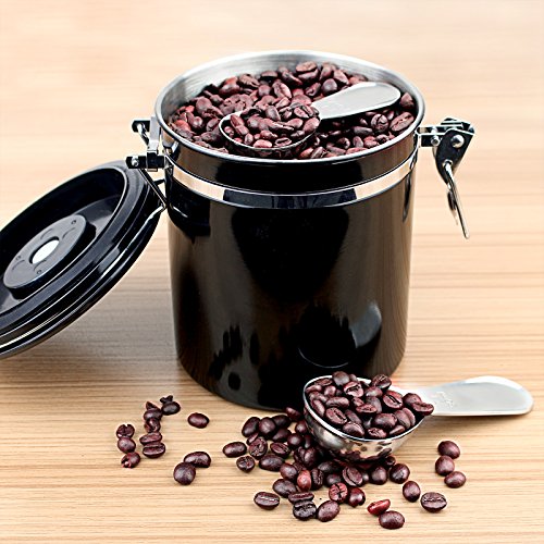 image for 1Easylife Endurance Stainless Steel Coffee Scoops, 2 Piece Ergonomic M