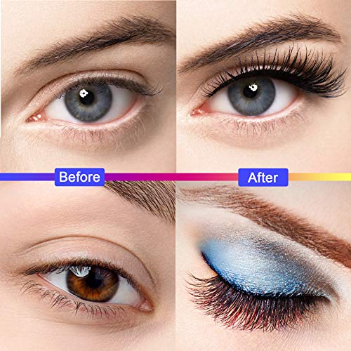Eyeliner and Lashes Kit, 2021 Upgraded Eyelashes with