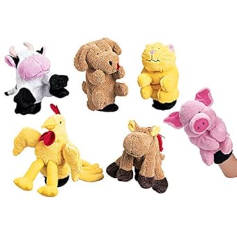 plush farm animal set