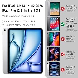 ZtotopCase for New iPad Air 13 Inch Case 2024,Pro
