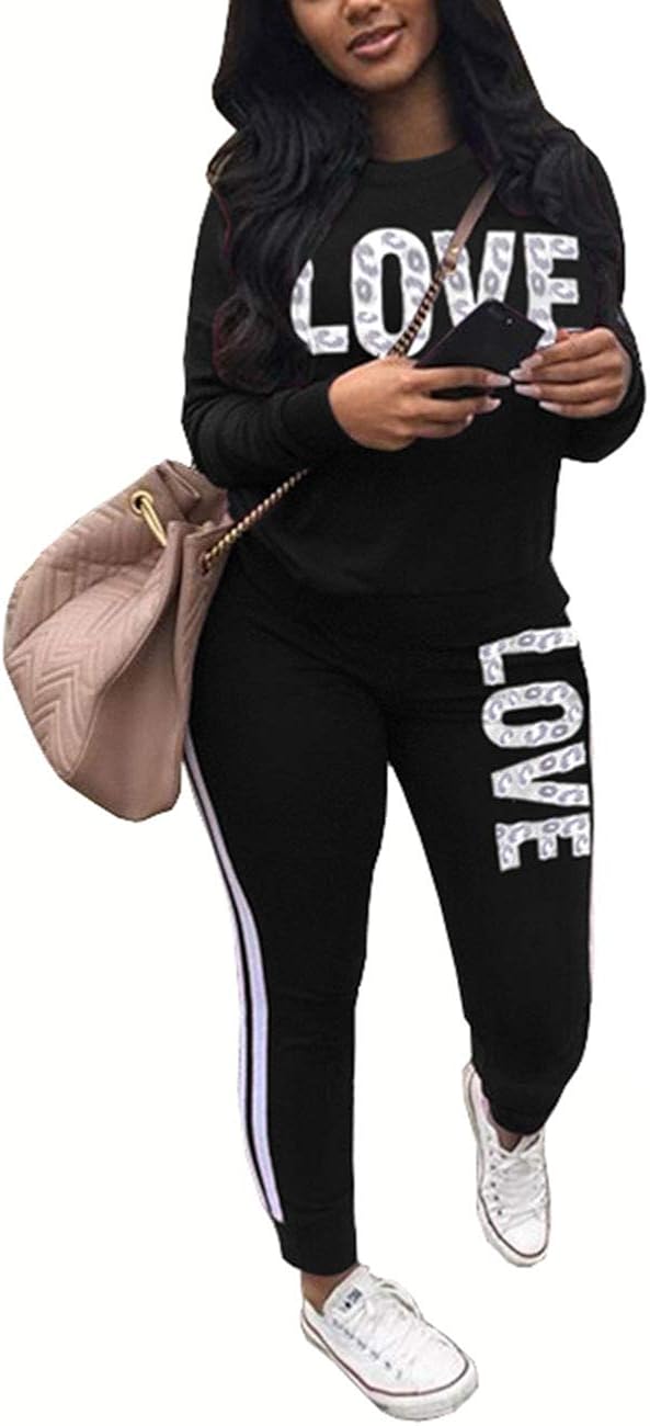 2 piece ruffle sweatsuit