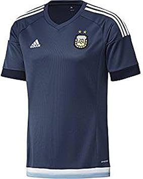 Amazon Adidas メンズ Climacool アルゼンチン アウェイ レプリカ サッカー ジャージー ブルー Adidas アディダス ユニフォーム