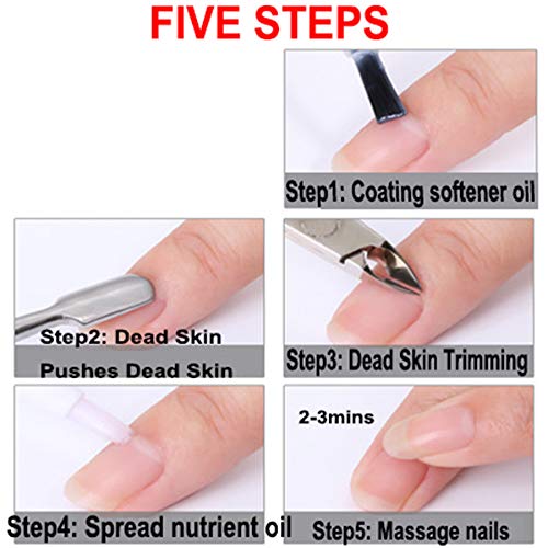 Mydio Cuticle Nipper, Professional Cuticle Nipper Scissors, Stainless Steel Cuticle Cutter Clipper Dead Skin Remover,Trimmer Cuticle Clippers Tools with Double Spring - Durable Nail Art Manicure Tool - Thumbnail 4