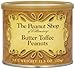 The Peanut Shop of Williamsburg Butter Toffee Toasted Williamsburg Virginia Peanuts, Handcooked , Gluten Free, Kosher Certified - 10.5 Oz Tin