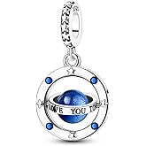 LAZA Charms for Bracelets 925 Sterling Silver Butterfly Summer Travel Ocean Lucky Charm Beads Pendant Jewelry for Women Mom