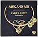 Alex and Ani Cupid's Heart II Charm Bracelet