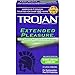 Durex Prolong and Trojan Extended Pleasures Climax Control Latex Condoms Combo Pack with Silver Pocket/Travel Case