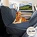 Dog Seat Cover for Back Seat, Waterproof Scratchproof Heavy Duty Pet Car Hammock for Backseat Protection Against Dirt Pet Fur, Protect Your Vehicle with Durable Nonslip Back Seat Cover for Trucks SUVs