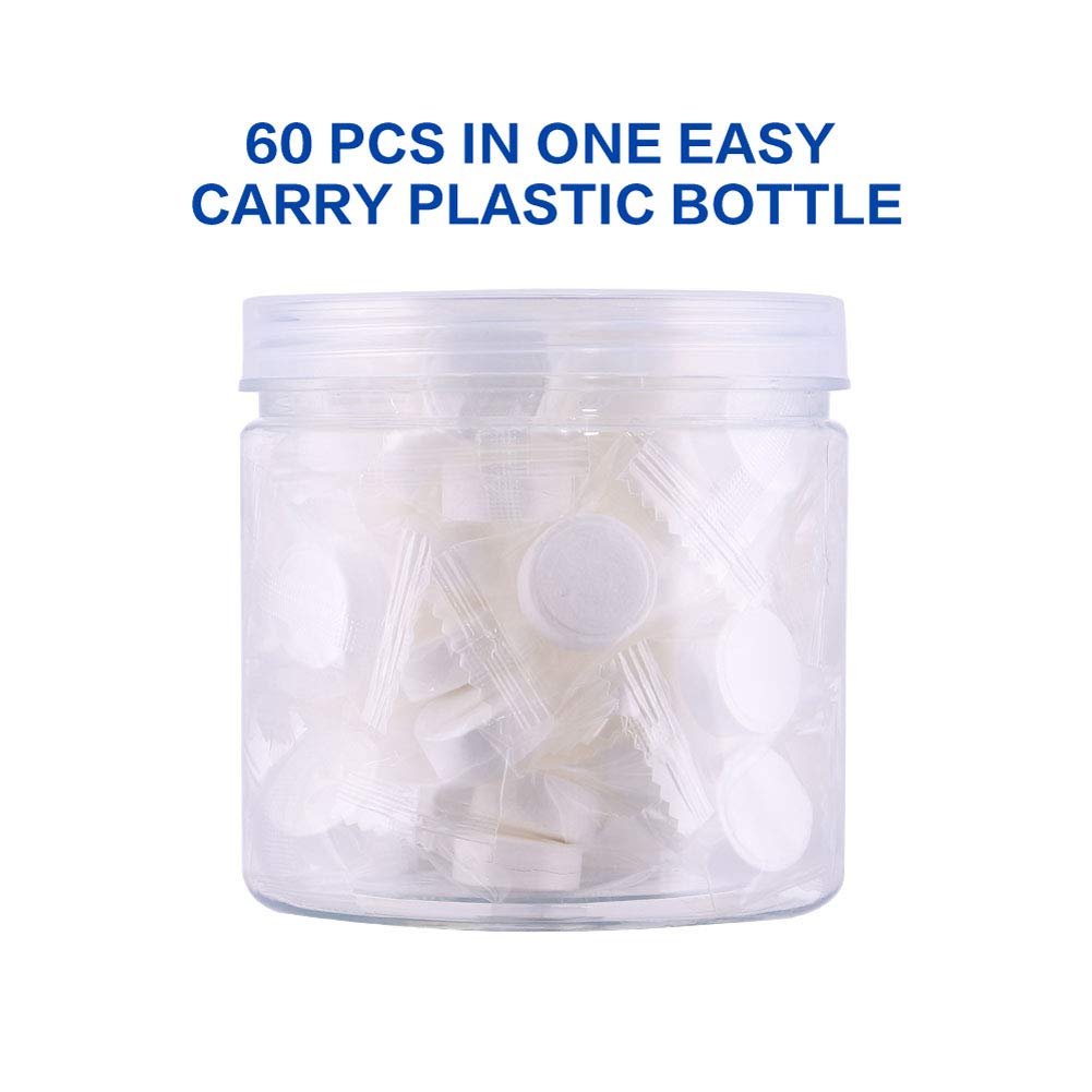 Anyi Compressed Towels Reusable Portable Compressed Towels Coin Tissue Towel for Camping Travel Sports or Beauty Salon, Home Hand Wipes