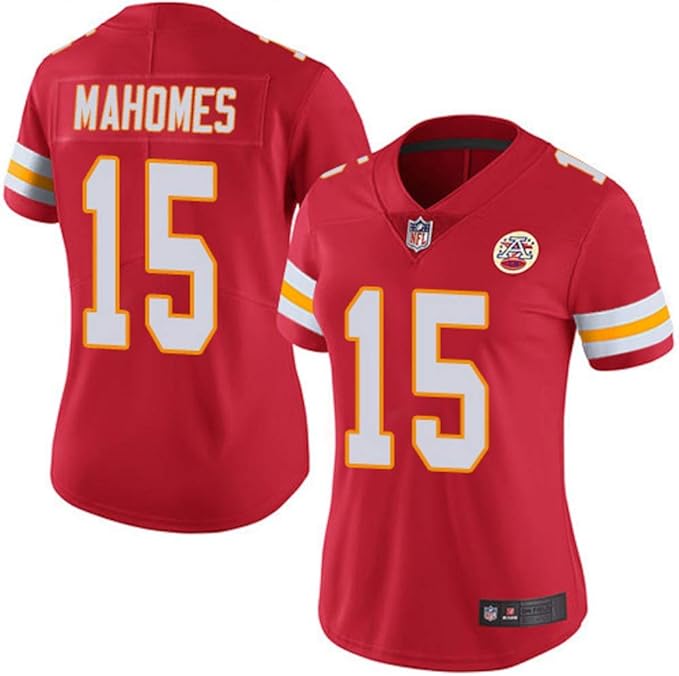 Women's Kansas City Chiefs Patrick Mahomes II Red 15 Limited Jersey (L) Clothing