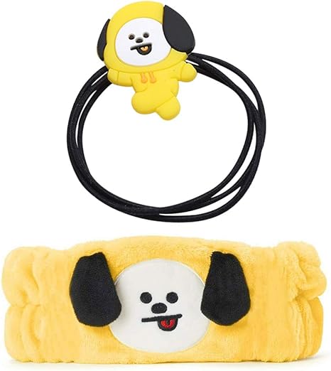 Amazon 防弾少年団 ヘアバンド ヘアゴム 洗顔用 ヘッドバンド 吸湿速乾 輪ゴム 可愛い リングゴム かわいい 応援グッズ 人気韓流グッズ 旅行 昼休み 休憩用 男女兼用 Chimmy ヘアアクセサリー ホビー