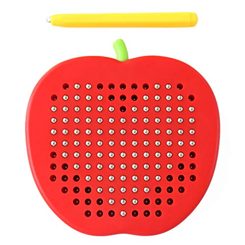 BMAG Magnetic Drawing Tablet, Educational Free Flay Doodle Board Magnatab Toys (red, Small) - Thumbnail 7