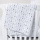 Sammy & Lou Quilt, Black and White Arrows