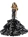 HongShun Black Fashion Lovely Mermaid Princess Dress for 11 inch Doll Clothes