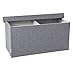 JJ Cole Storage Bench, Slate
