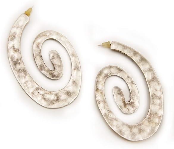 Amazon ヴィンテージ チタン スチール アンティーク リング レトロ いぶし カクテルファッション ブランド レディース バレンタインギフト イヤリング ピアス 通販