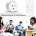 WiFi Smart Plug Mini,YTE Wireless Smart Outlet Compatible With Alexa Echo,Google Home,IFTTT for Voice Control,Remote Control your Devices with Timing Function from Anywhere,No Hub Required(4Packs)