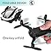 TOZO Q4040 Drone RC Quadcopter Foldable Mini Altitude Hold Headless RTF 360 Degree Flips & Rolls 6-Axis Gyro 4CH 2.4Ghz Remote Control Helicopter Height Hold Steady Easy Fly for Training. White