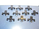 LEGO Lot Of 10 Black Train Buffer Beam With Sealed Magnets Bumper
