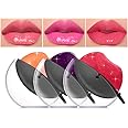 DAGEDA 3 Colors Lazy Lipstick, Pearl Lipstick Magic Color Changing Lipstick, Labiales Magicos Long Lasting Moisturizing Lipstick, Not Fade Lip Shape Lipstick for Lazy People（Color B