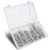 XtremepowerUS 1000pc 1/8 Blind Pop Rivet Assortment Kit