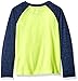 adidas Little Boys' Performance Raglan Tee Shirt, Solar Yellow, 6