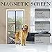 MAGZO Magnetic Screen Door Fit Door Size 42 x 83 Inch, Screen Size 44