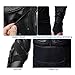 Goldfox Men's Motorbike Motorcycle Protective Body Armour Armor Jacket Guard Bike Bicycle Cycling Riding Biker Motocross Gear Black (Large)