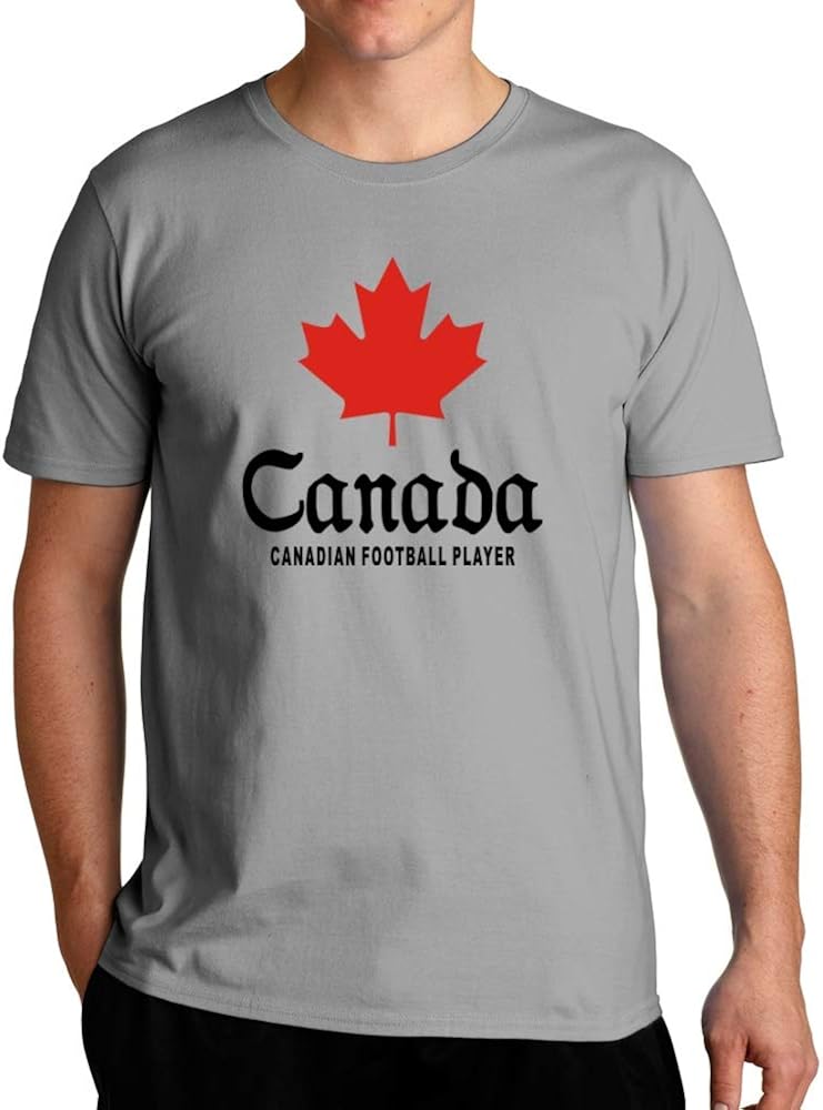 Eddany Canada Canadian Football Player TShirt Clothing