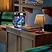 CALOVER Ocean Decor Electric Jellyfish Tank Aquarium Night Light with Color Changing Light Effects Home Decorations for Living Room